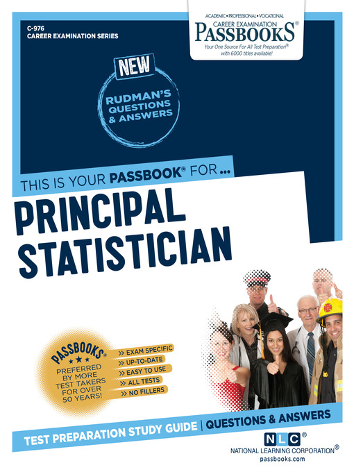 Title details for Principal Statistician by National Learning Corporation - Available
